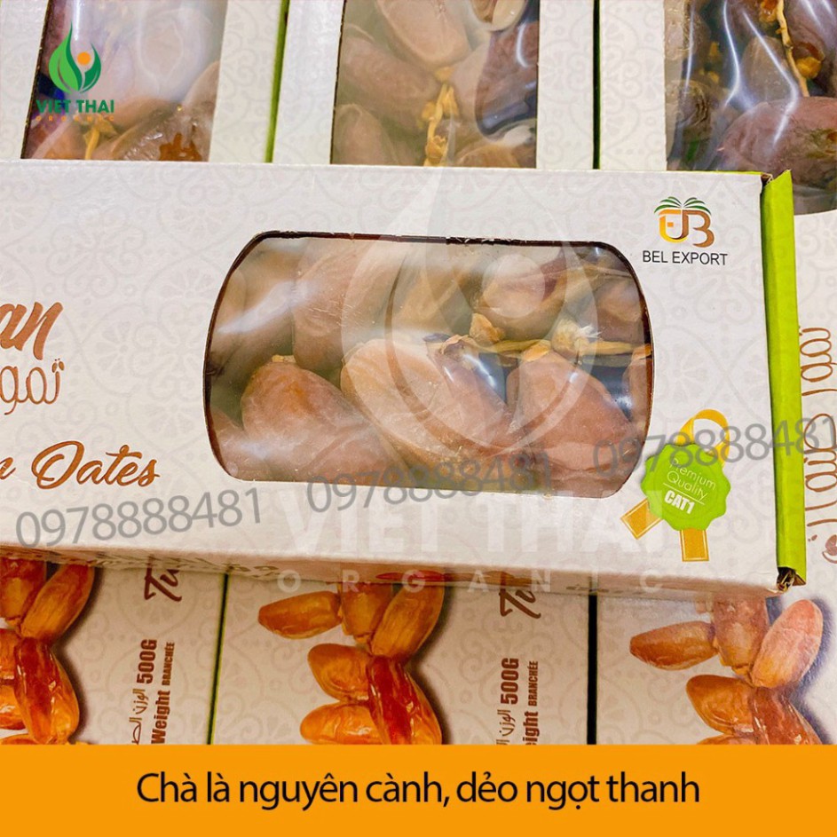 Chà Là Nguyên Cành Sanwan Loại 1 Mẫu Mơi Dẻo Ngon Chuẩn *FREESHIP* Chà Là Khô Nguyên Cành Tunisia