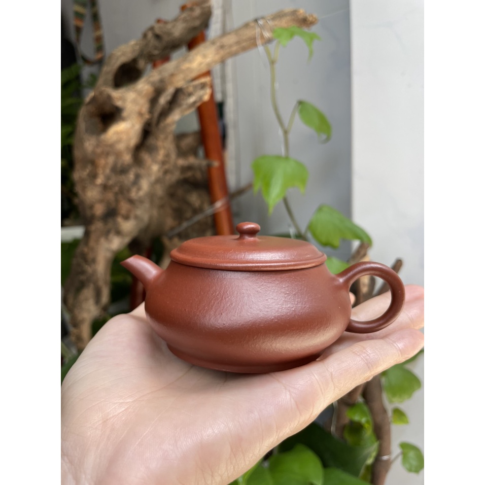 Ấm tử sa Nghi Hưng cao cấp 120ml ấm trà Nghi Hưng thủ công làm bằng tay