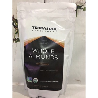 Hạnh nhân Terrasoul hữu cơ chia lẻ 50g
