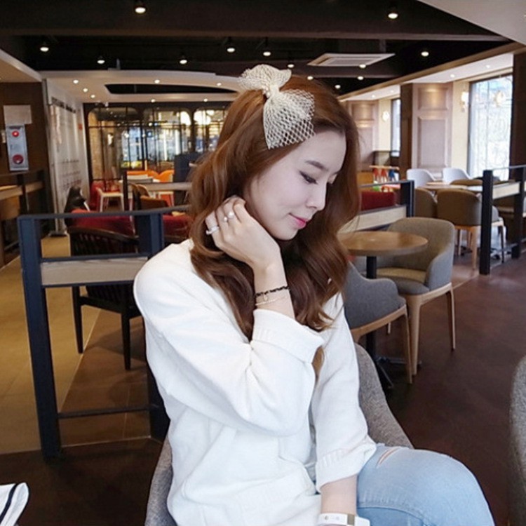 Nhẫn ngọc trai đơn giản cho nữ hàn quốc