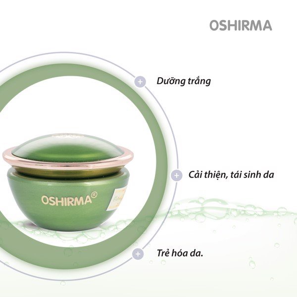 Kem dưỡng da -Kem nén Oshirma nhân sâm tái tạo và trẻ hoá làn da luôn căng bóng cam kết chính hãng