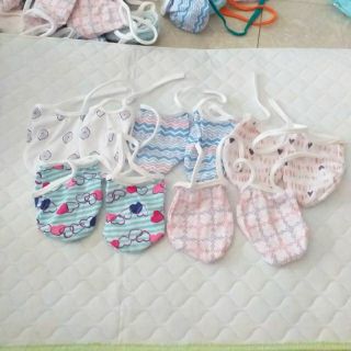 Set 10 đôi bao tay giây buộc cho bé