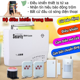 Hệ thống báo trộm trung tâm báo động từ xa qua điện thoại