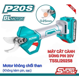 Body kéo cắt tỉa cành 25mm dùng pin 20v total tssli20258