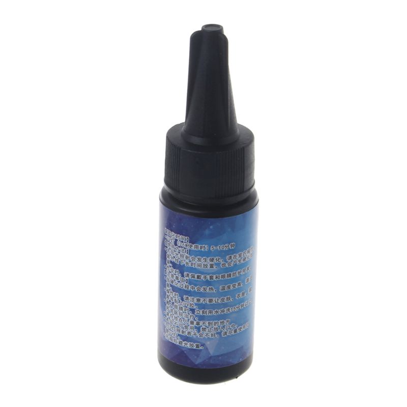Bộ keo uv resin cứng 25g và đèn uv led 6W sấy khô phụ kiện trang sức được đúc khuôn thủ công