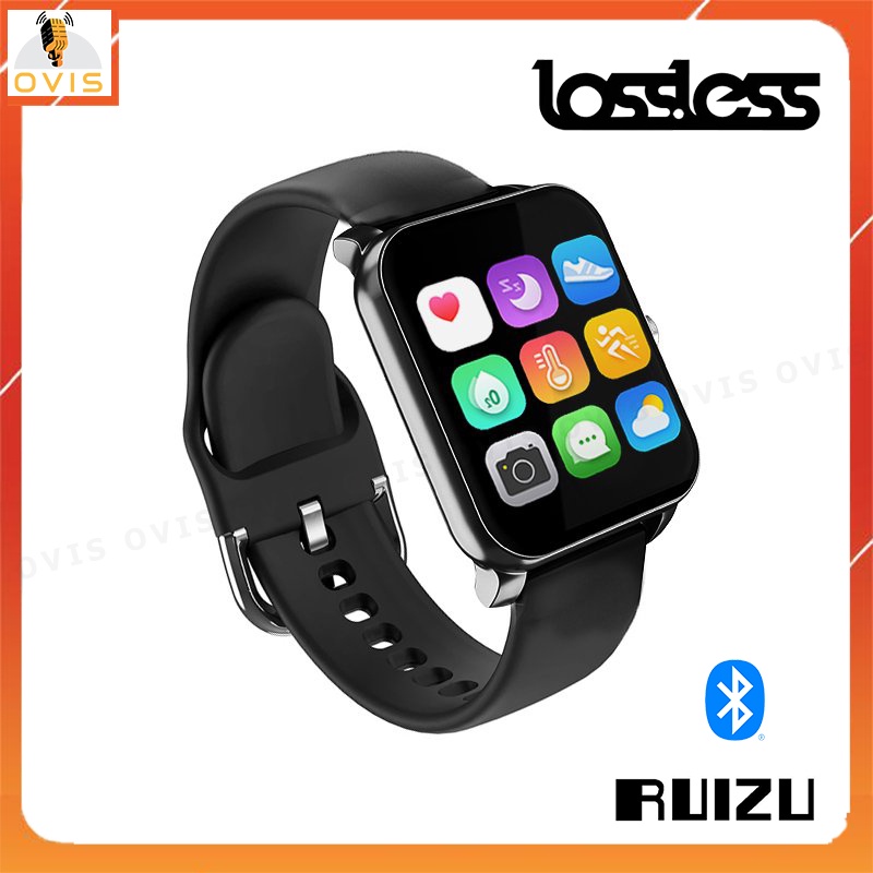 Ruizu M19 - Máy Nghe Nhạc Thể Thao Kiêm Đồng Hồ Thông Minh Theo Dõi Sức Khỏe, Sport, Có Bluetooth