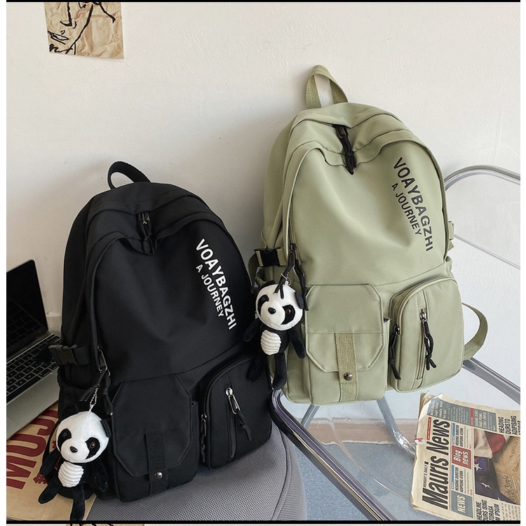 Balo nam nữ đi học phong cách, dung tích lớn chống thấm nước