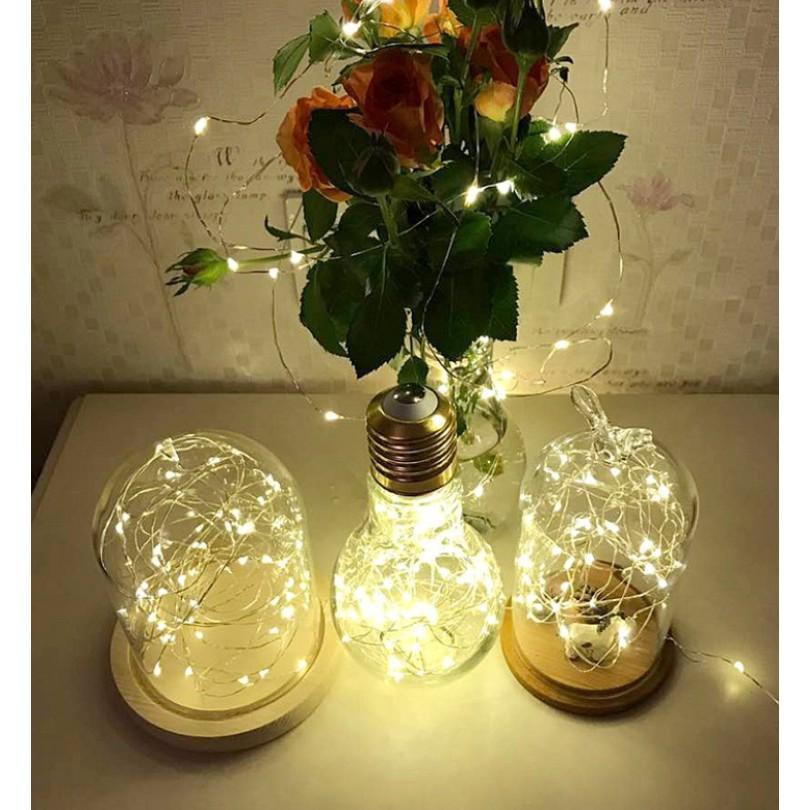 Đèn Led Dây Đom Đóm Fairylight 4m, Đèn Trang trí Vàng Nắng Dùng Pin AAA | WebRaoVat - webraovat.net.vn