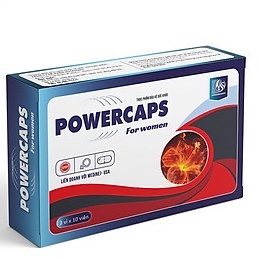 POWERCAPS FOR WOMEN - Giúp tăng cường sức khỏe sinh lý nữ, giữ gìn tuổi xuân, cân bằng nội tiết tố nữ (30v)