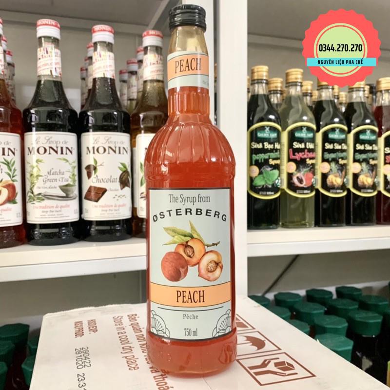 Syrup Osterberg Đào (Peach Syrup) 750 ml