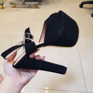 Giày cao gót đế trụ 16cm lẻ size 38