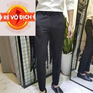 Quần âu nam quần tây nam dáng ôm như hình không nhăn không xù siêu đẹp