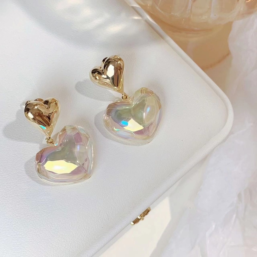 Bông Tai Hình Đuôi Cá Đính Ngọc Trai Cao Cấp Thời Trang