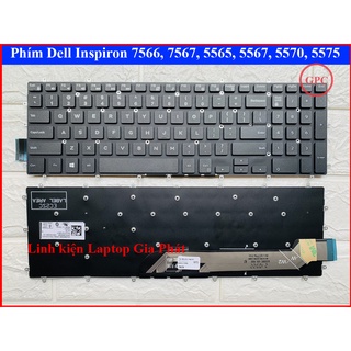 Bàn phím laptop dell vostro 5568 7570 7580 zin new 100%