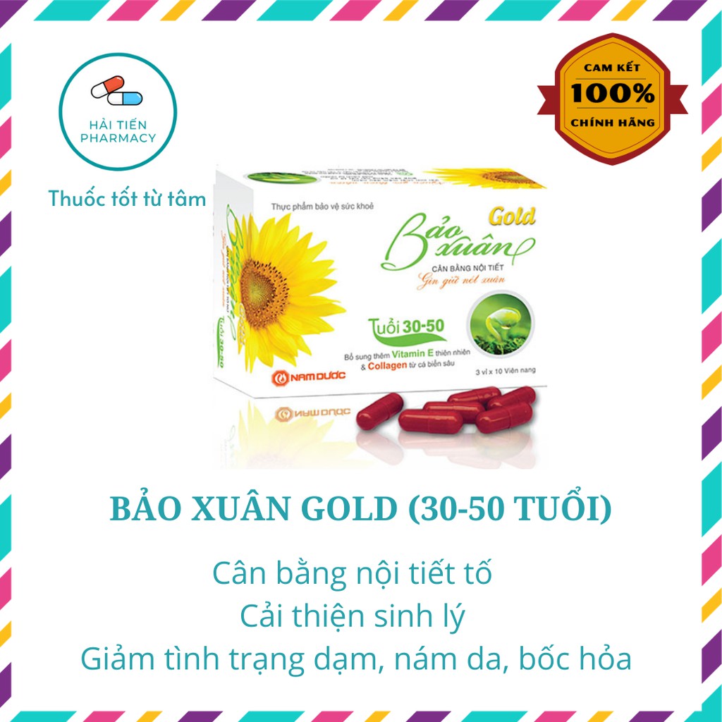 Bảo Xuân Gold_Cân bằng nội tiết tố phụ nữ 30-50 tuổi