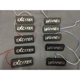 Logo led biển số xe