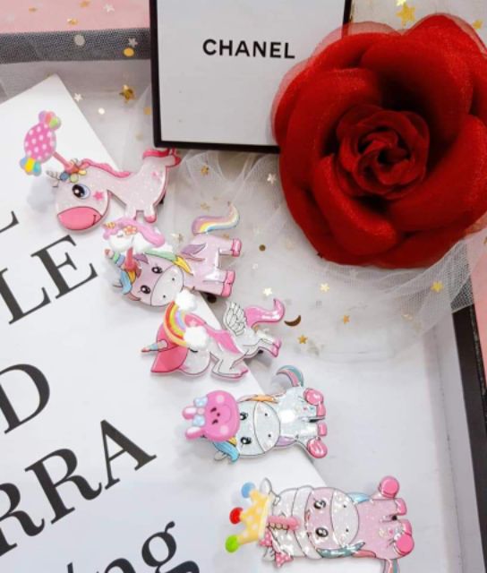 KẸP TÓC THÚ NHÚNG 3D CHO BÉ GÁI