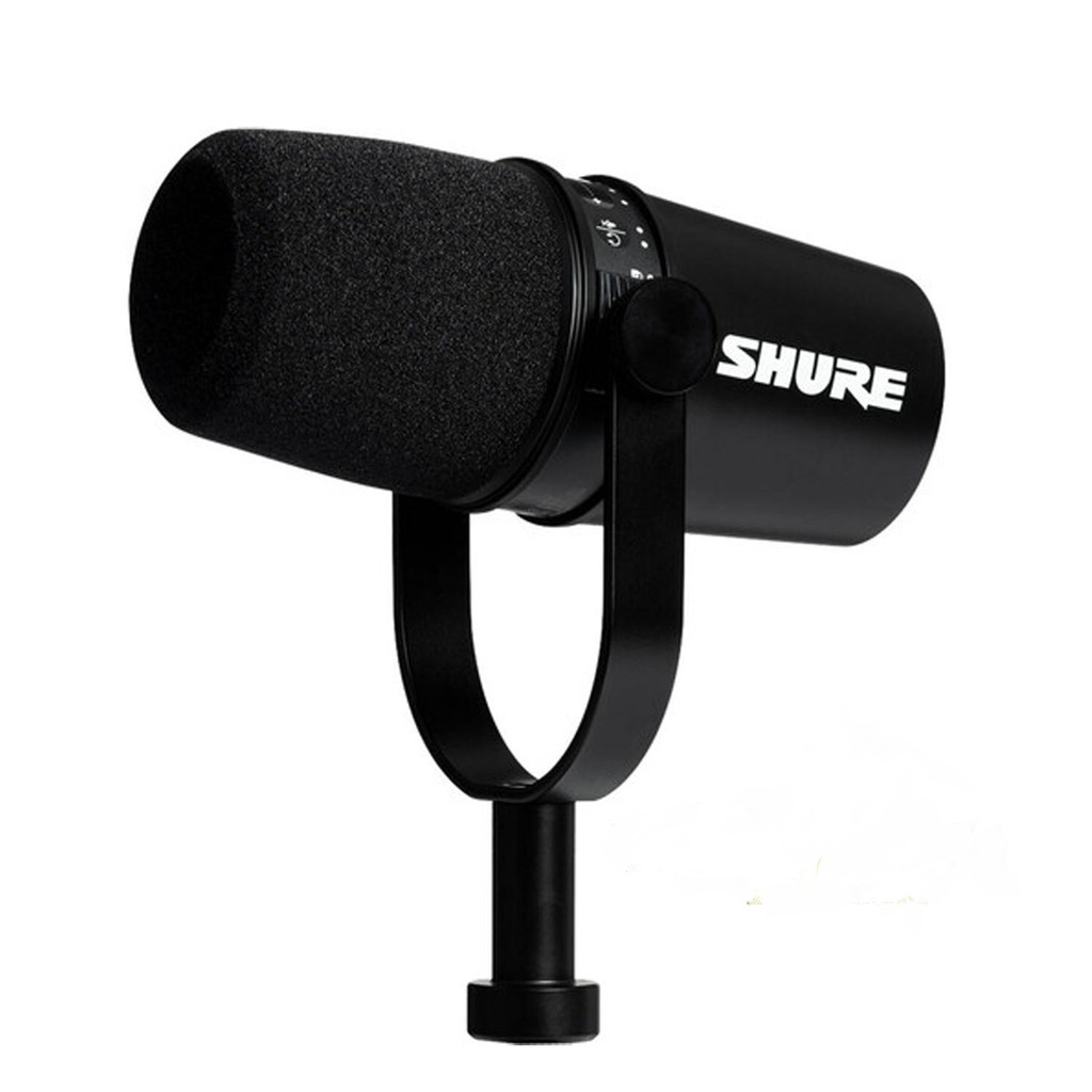 Mic Shure MV7 Livestream Podcast Micro Thu Âm Phòng Thu Studio Microphone Biểu Diễn Chuyên Nghiệp MV7-K - Chính Hãng USA