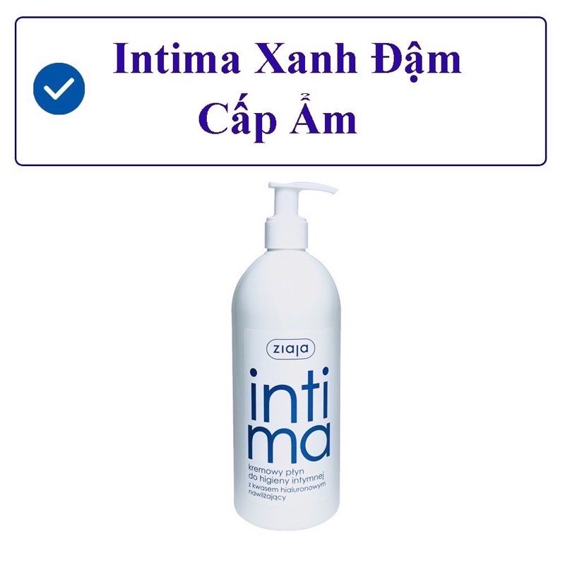 DUNG DỊCH VS PHỤ NỮ ZIAJA INTIMA 4 MÀU HỒNG, CAM, XANH NHẠT, XANH ĐẬM