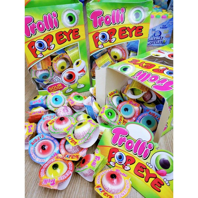 (Hàng Xịn )Kẹo dẻo con mắt trolli Pop Eye | BigBuy360 - bigbuy360.vn