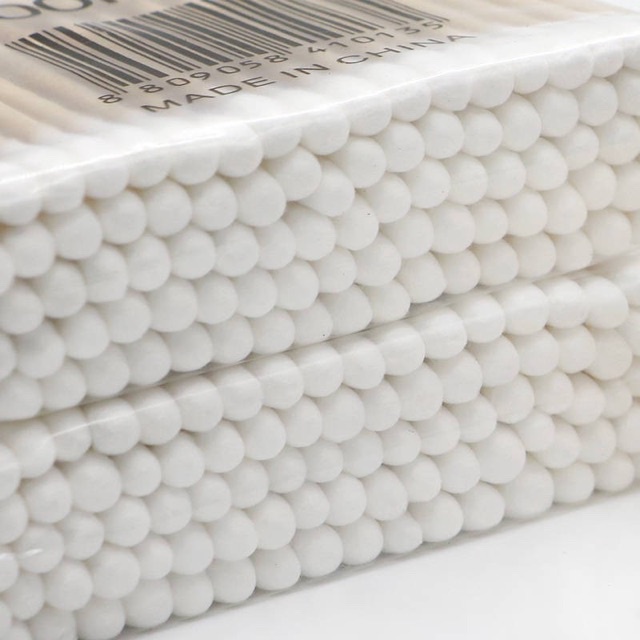 Set 100 Tăm Bông Cotton Tre Hai Đầu Dùng Một Lần Đa Ứng Dụng