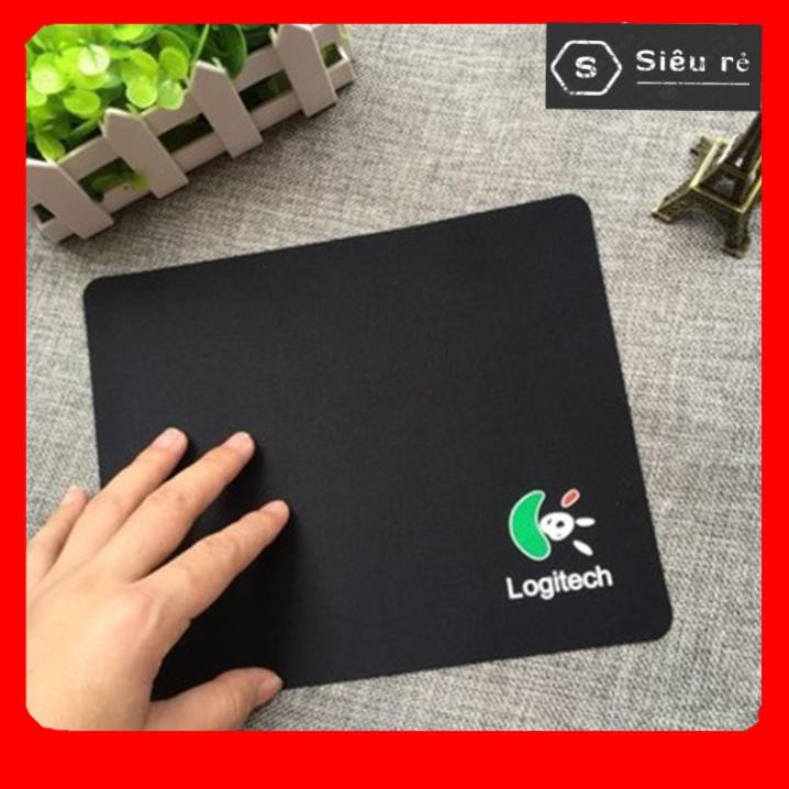 Miếng lót chuột logitech dành cho máy tính, laptop size lớn cao cấp (PD59)