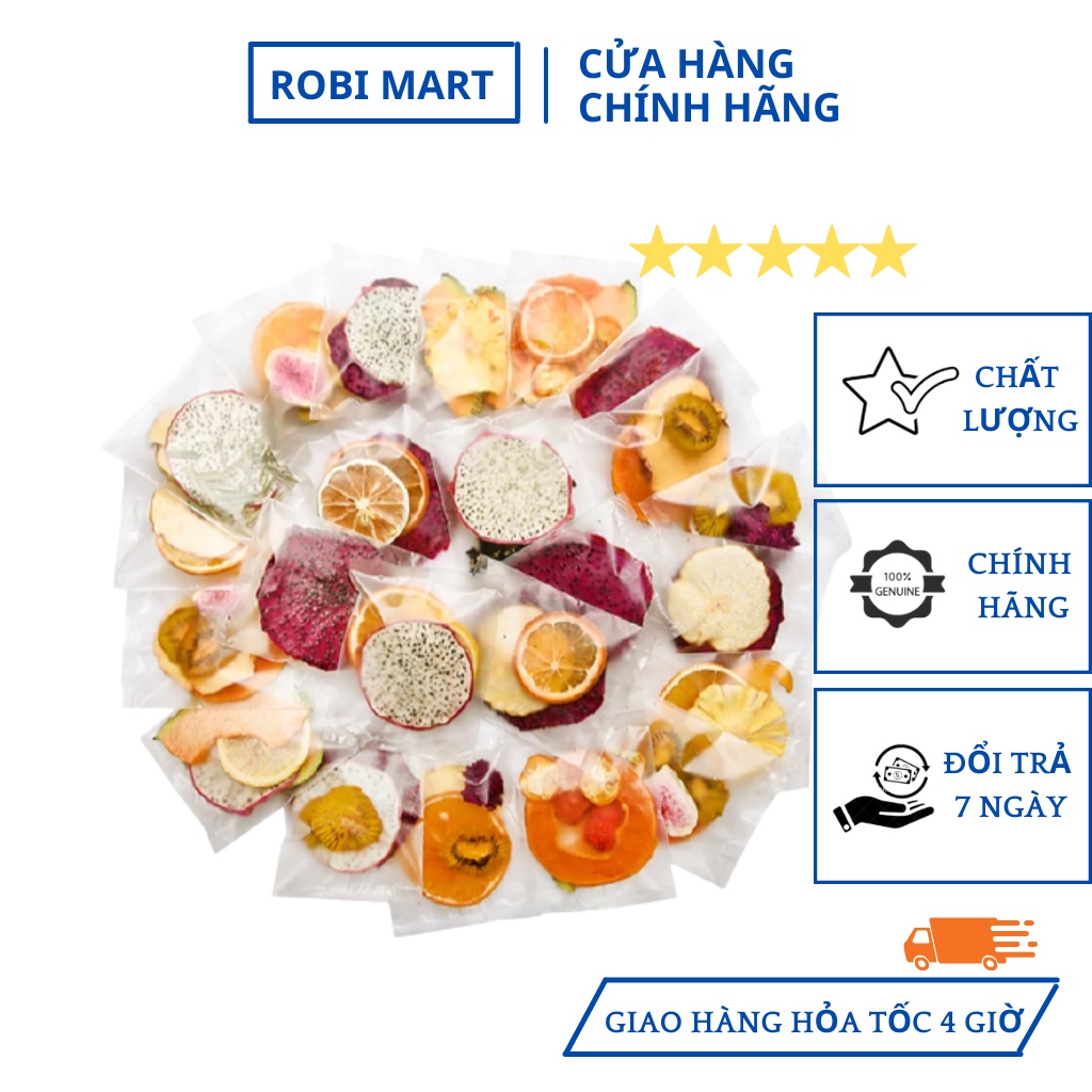Trà Detox Korea 100% Organic sấy lạnh Robimart giảm cân - 1 gói dùng thử