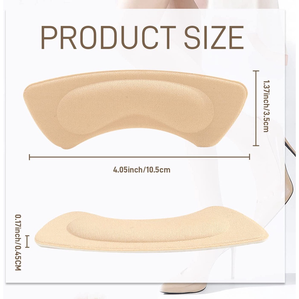 [Am.az] Miếng Lót Gót Chân Chống Trượt Bảo Vệ Dành Cho Nam Và Nữ