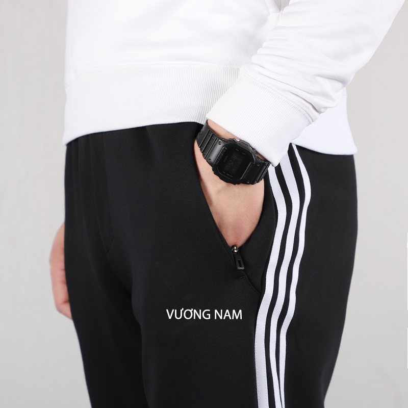 Quần Thể Thao Nam 3 Sọc Quần Nam Thu Đông Co Giãn Ống Suông ,Ống Côn-JOGGER001