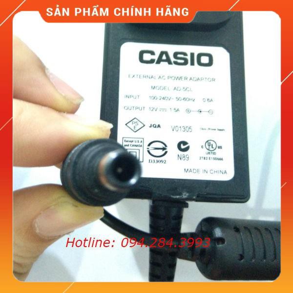 (Có sẵn) Adapter nguồn đàn organ casio CTK-6000 CTK-6200 _Siêu rẻ