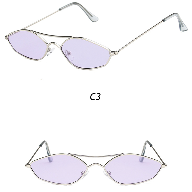 Hàng Có Sẵn! Kính Mát Hình Oval Độc Đáo Cho Nữ