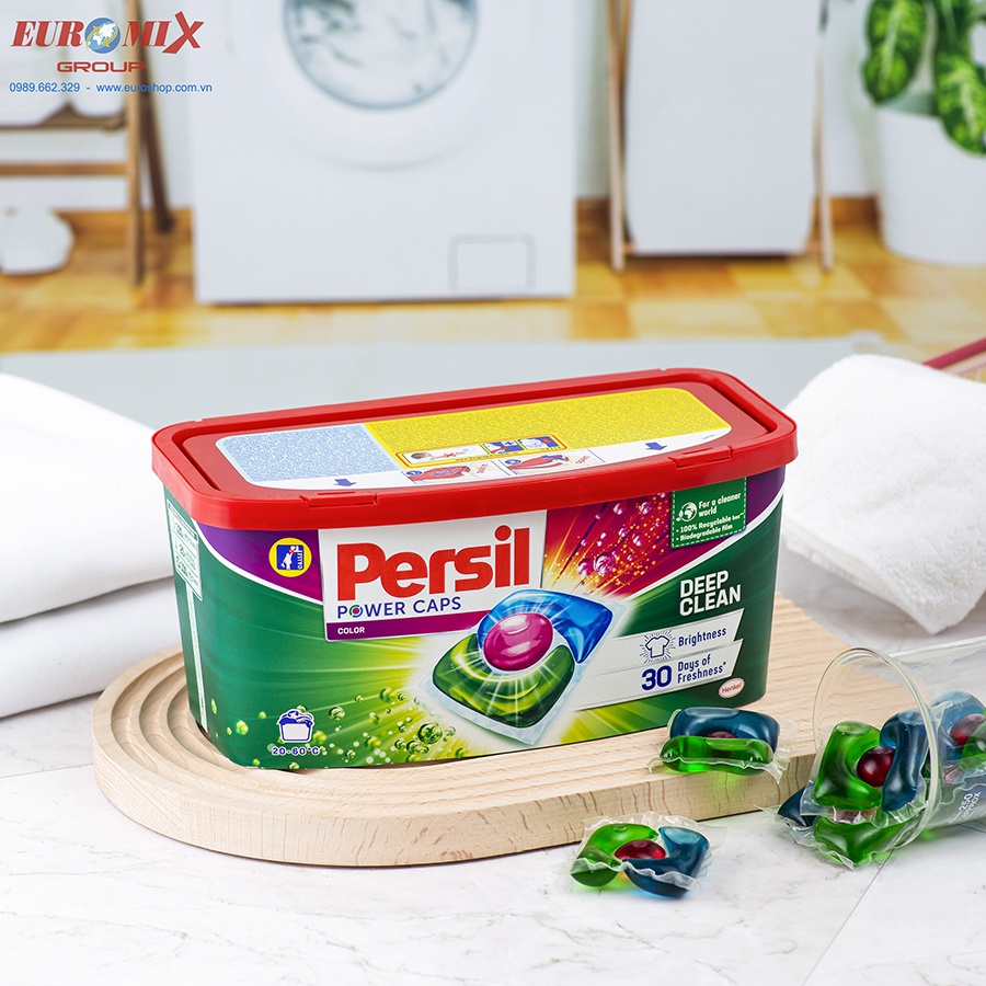 VIÊN GIẶT XẢ  NỘI ĐỊA ĐỨC  PERSIL POWER CÁP 14 VIÊN EXPERT