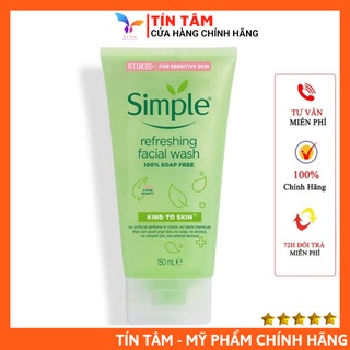 Sữa Rửa Mặt Simple Kind To Skin Dạng Gel (Anh chính hãng)
