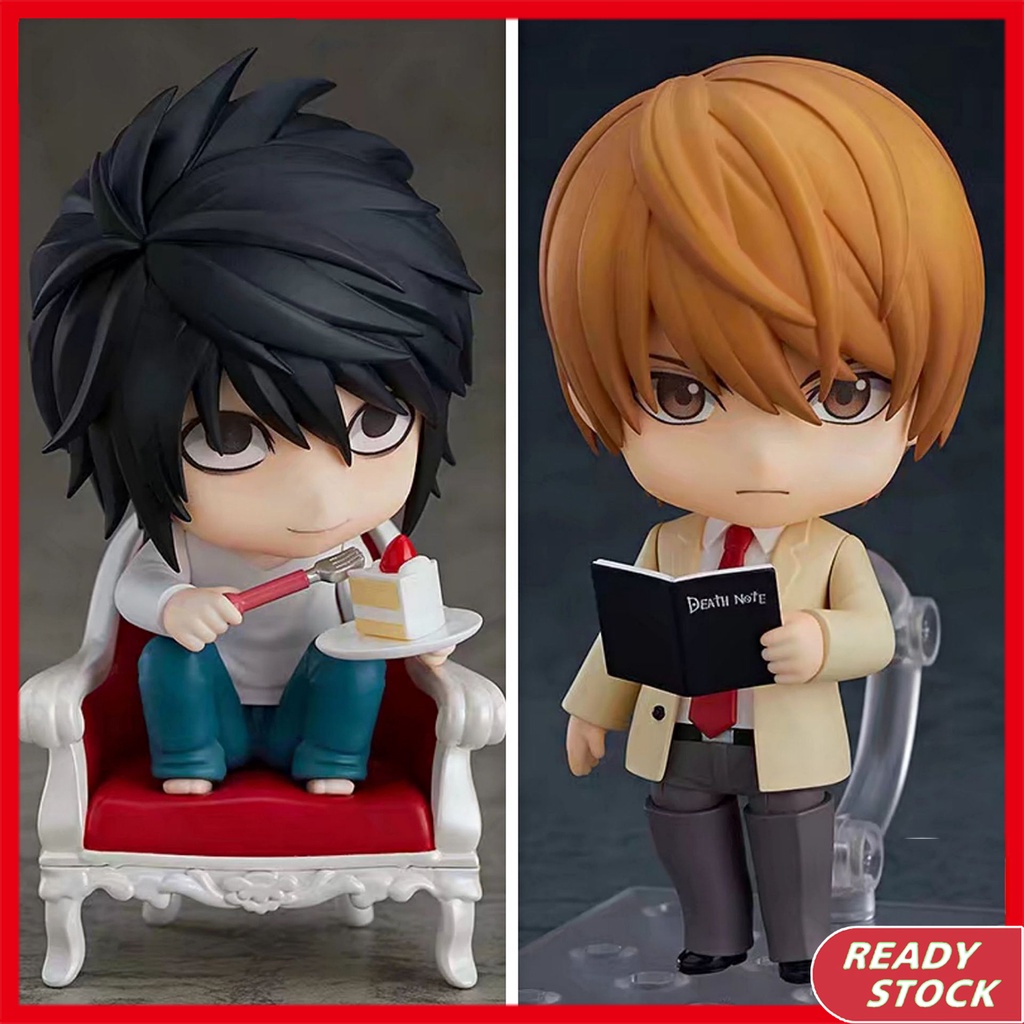Nhân Vật Anime DEATH NOTE Nendoroid 1160 Độc Đáo# 1200# Mô Hình Nhân Vật Sát Thủ Yagami Light/L·Lawliet 2.0 Bằng PVC