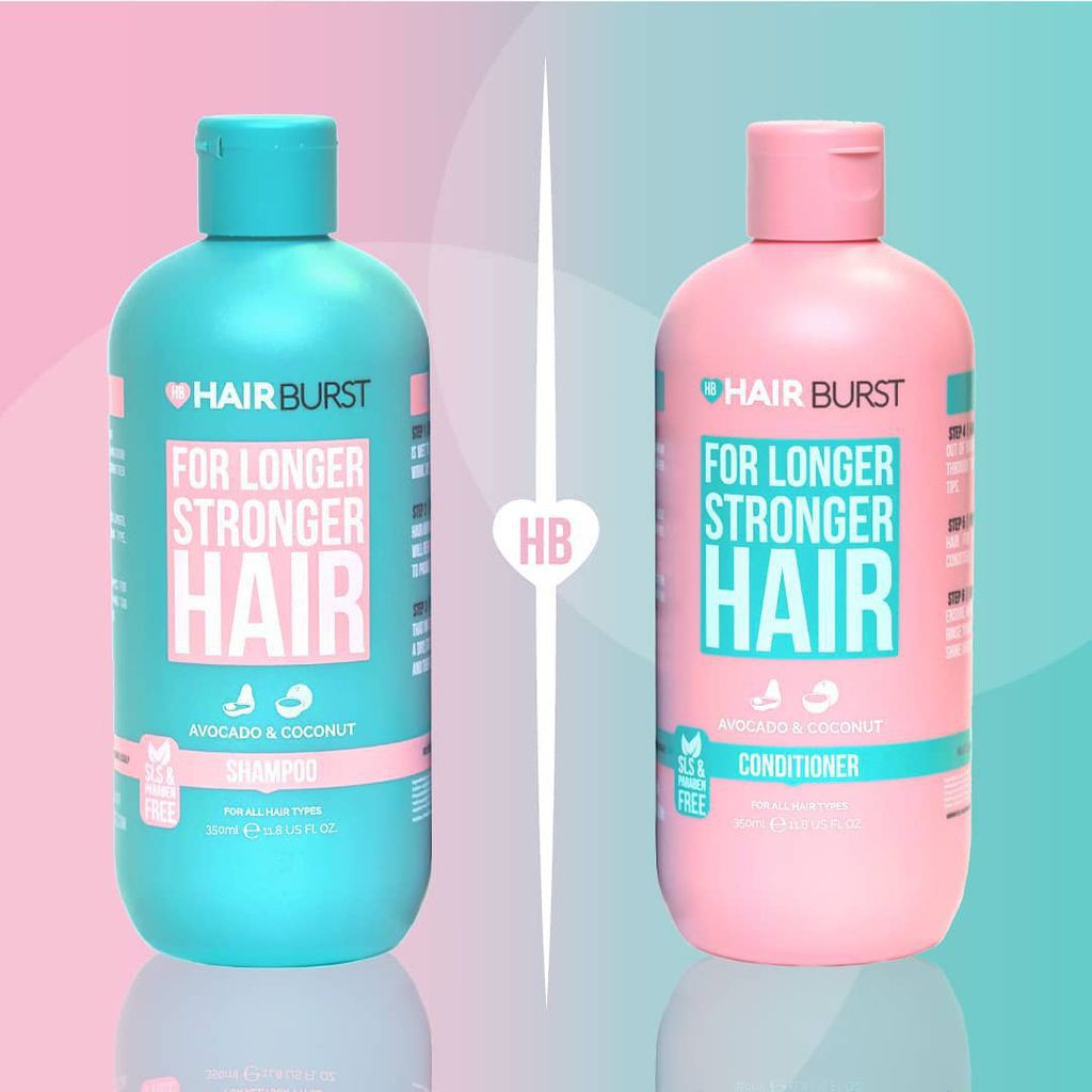 COMBO GỘI XẢ KÍCH THÍCH TÓC MỌC NHANH HAIRBURST 350ML/ CHAI