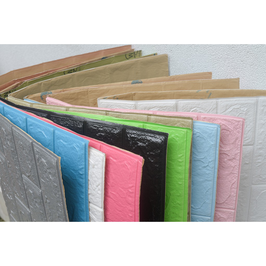 Xốp Dán Tường 3D trang trí