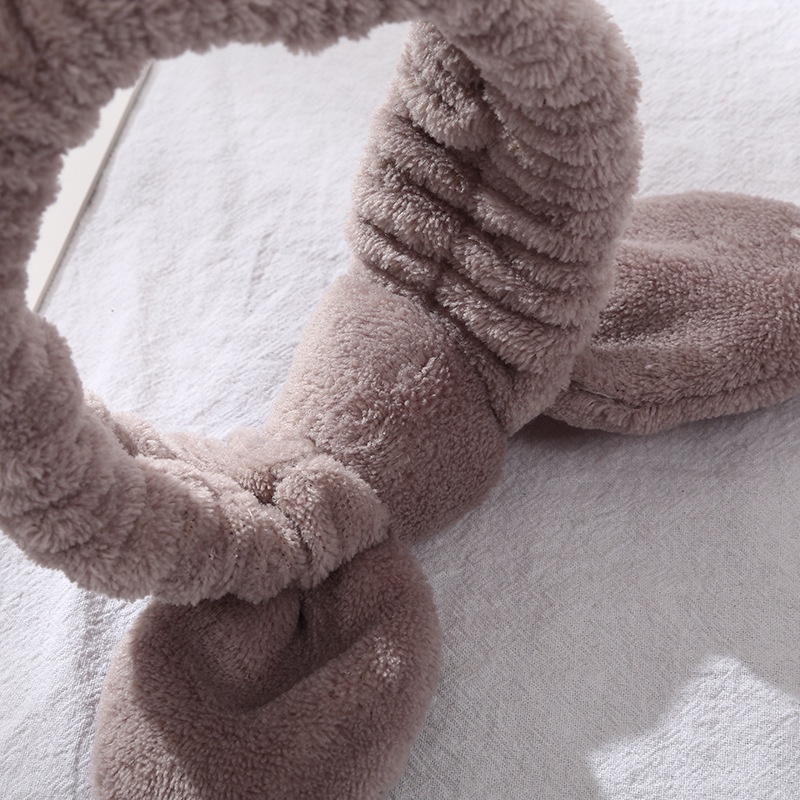 Băng Đô Tai Thỏ Dễ Thương Phong Cách Hàn Quốc