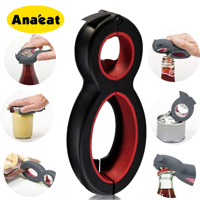 Dụng Cụ Mở Chai Bia Anaeat 6 Trong 1 Đa Năng Tiện Lợi