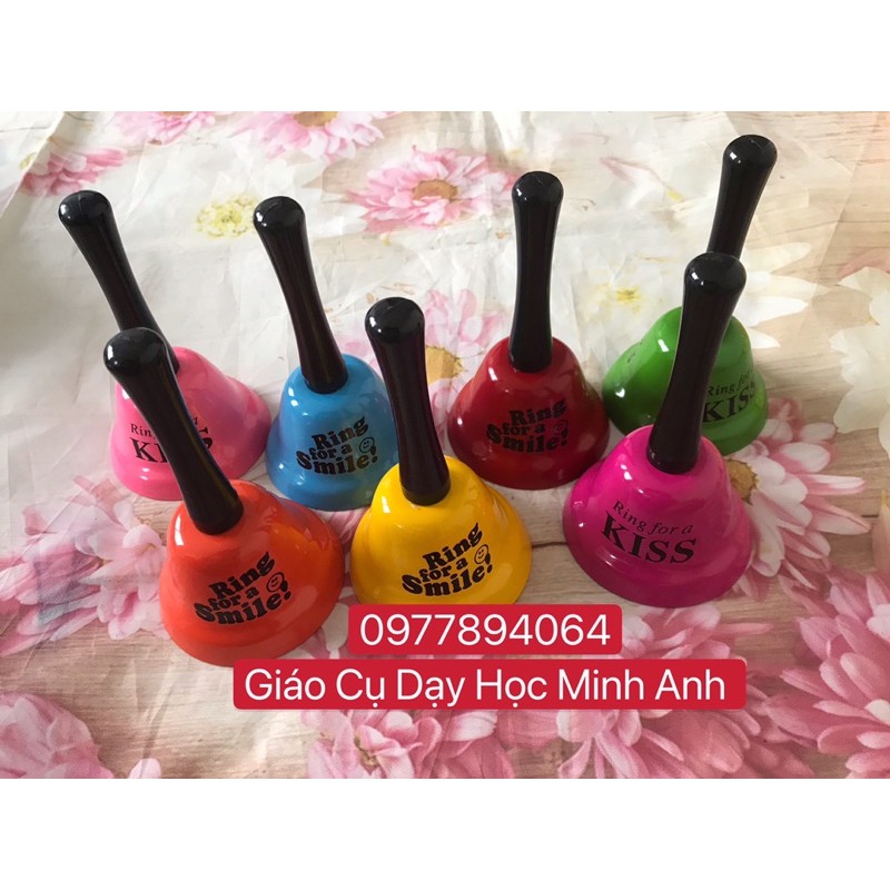 Chuông lắc cầm tay❤️Hand Bells ❤️Giáo cụ đồ dùng dạy học hiệu quả cho giáo viên💯