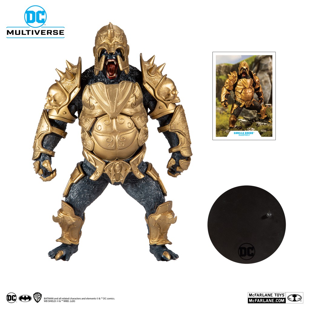 Mô hình McFarlane 🦇 DC Multiverse 7-inch 🦇 Gorilla Grodd Injustice 2