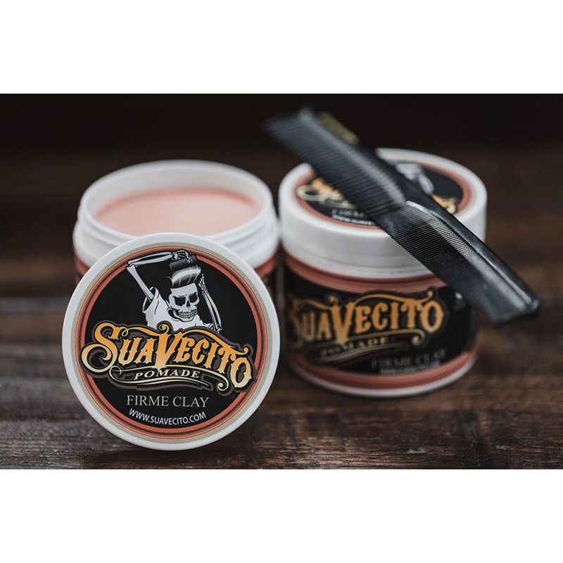 Sáp Vuốt Tóc Nam Suavecito Firme Clay Pomade Pomade Chính Hãng - 113 Gram