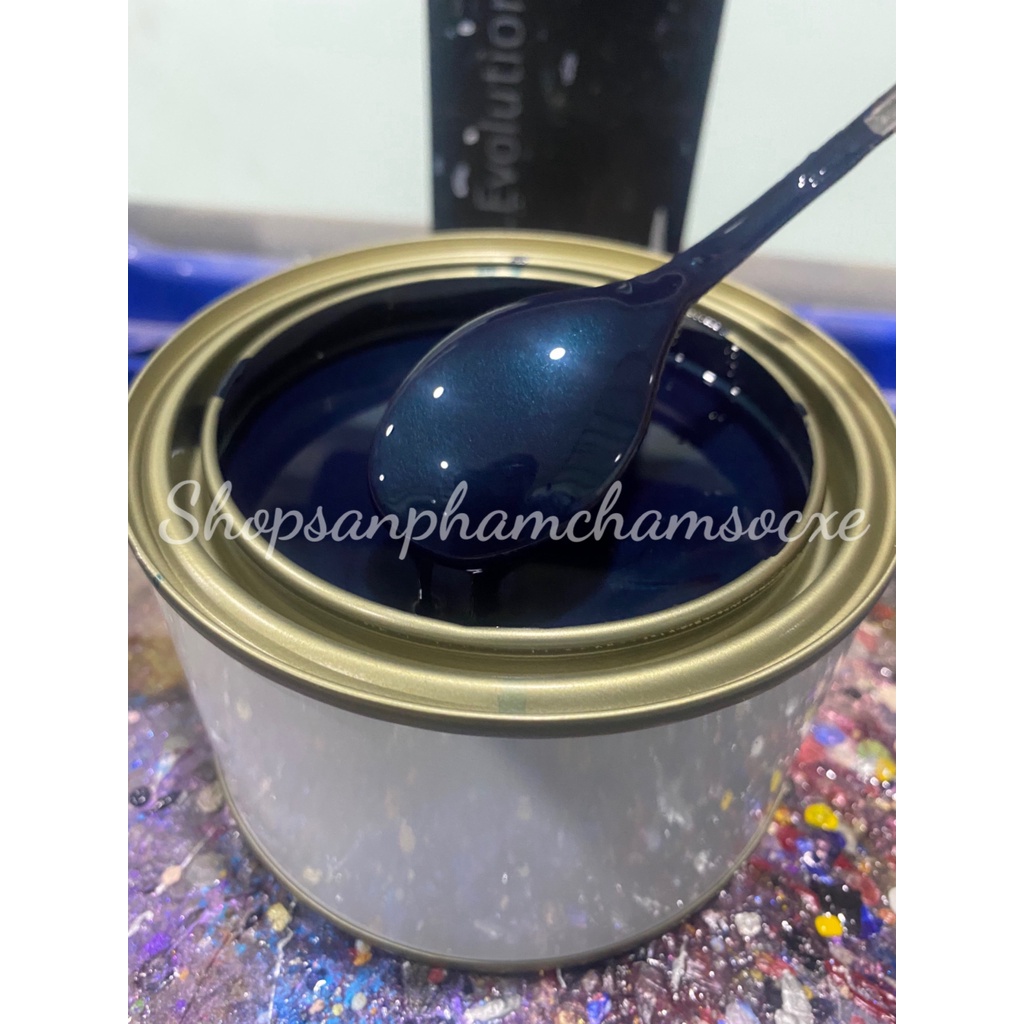 Màu xanh nhớt wave Honda sơn 1k - Lon 250g, 0.5kg và 1kg