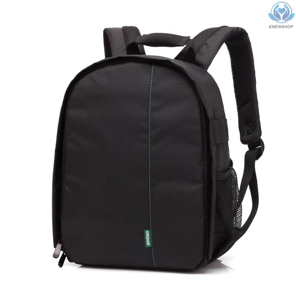 【enew】Outdoor Small DSLR Digital Camera Video Backpack Water-resistant Multi-functional Breathable Camera Bags