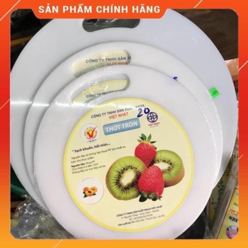 thớt nhựa việt Nhật size 22- 32cm