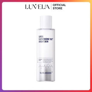 Toner Sur Medic Nước Hoa Hồng Dưỡng Trắng Da Sur.medic+ Super Glutathione 100 Bright Skin 145ml Hh03