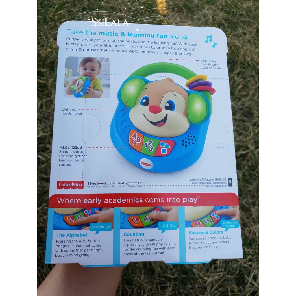 Đồ chơi nhạc Fisher Price gấu cho bé 6m+