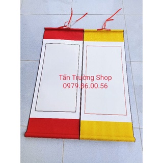 Giấy biểu lụa viết thư pháp kích thước 35*90