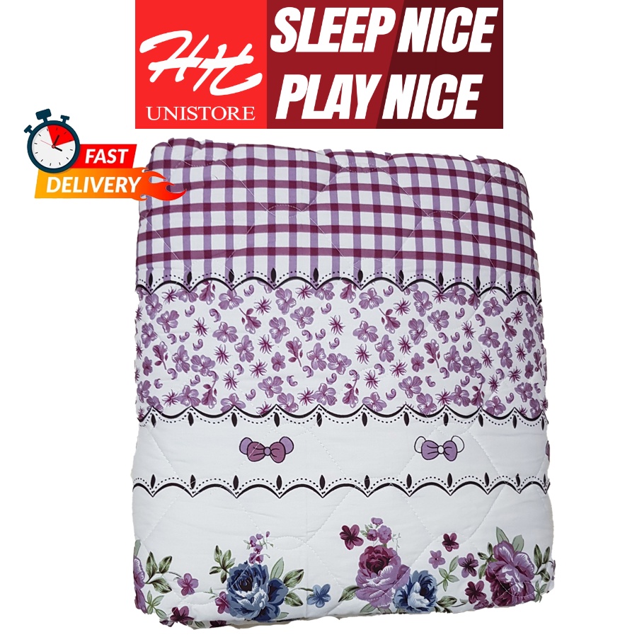 Bộ chăn ga gối 5 món cao cấp 100% cotton Thắng Lợi Hy&amp;Han Unistore