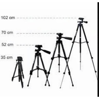 Bộ 1 Tripod TF-3120A kèm 1 Kẹp điện thoại và 1 Remote (Tặng Giá Đỡ Bạch Tuộc Đa Năng)