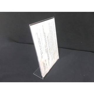 Menu mica chữ L A5, A6